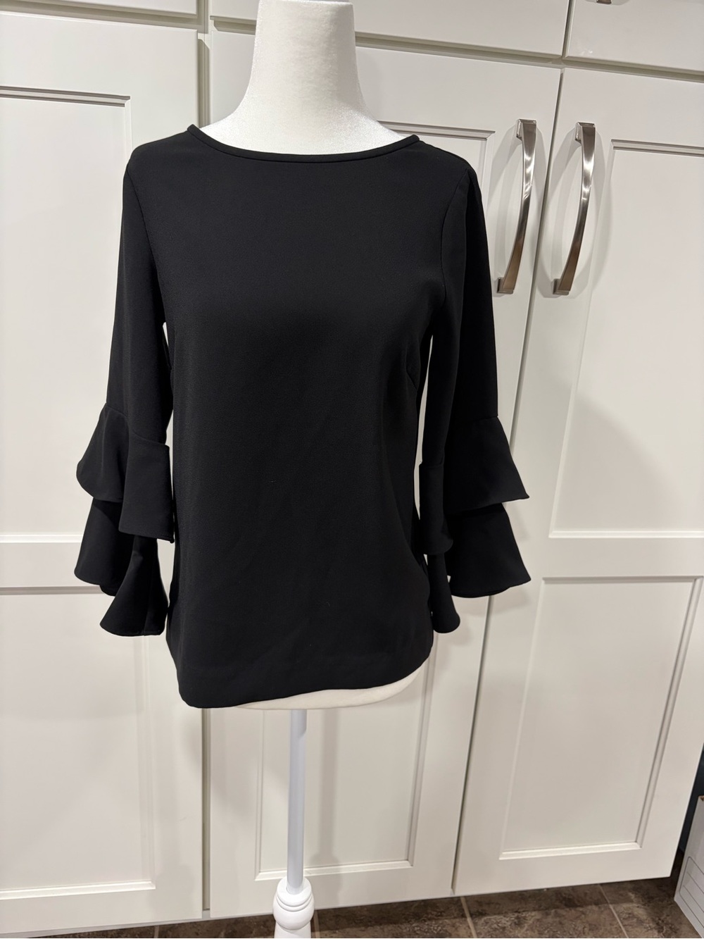J.Crew Tiered Bell Sleeve Top